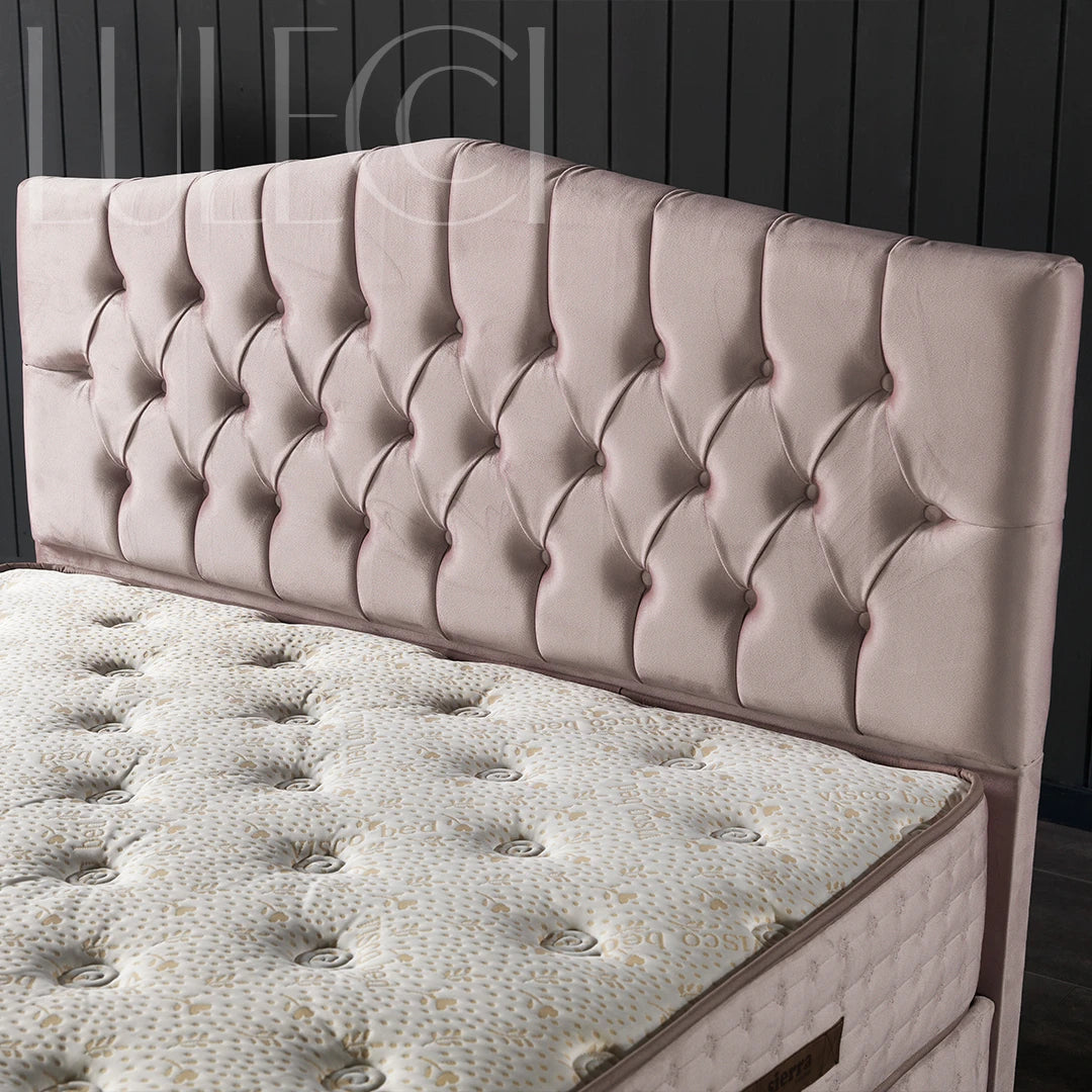 milano base and headboard simple elegance design
