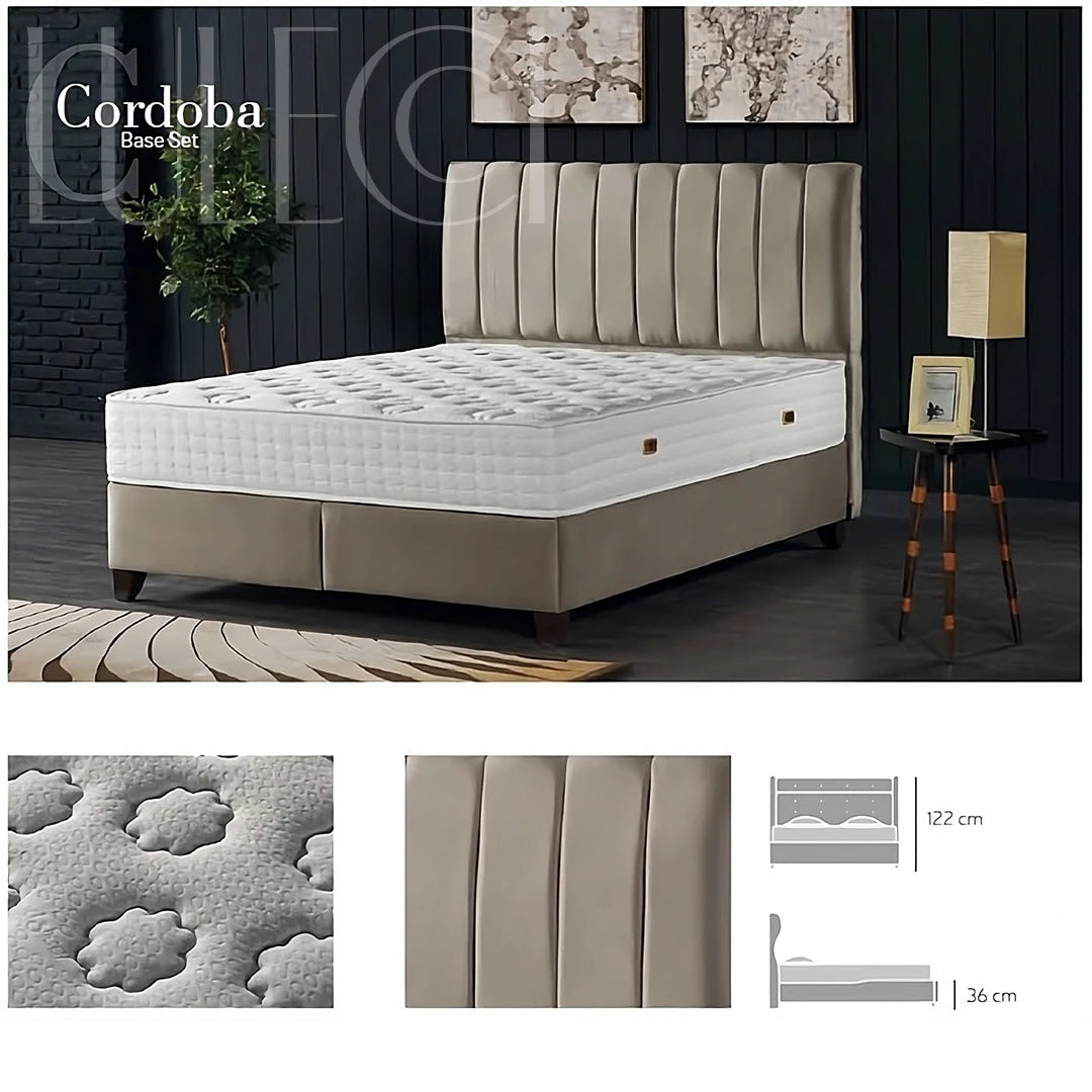 superior comfort cordoba deluxe base without mattress