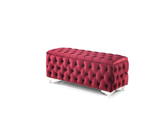 Sierra Bedding - Pouf, spezielles Design für Rixos-Pouf mit Aufbewahrungsfunktion – Eleganz und Funktionalität vereint