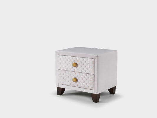 Sierra Bedding - Nachttisch-Design für Verona-Basisset mit 2 Schubladen
